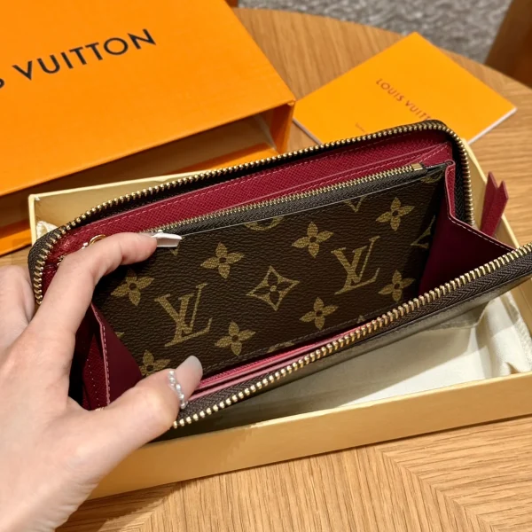 LV Clémence 長款 拉鏈錢包 銀包-M60742：圖片 4