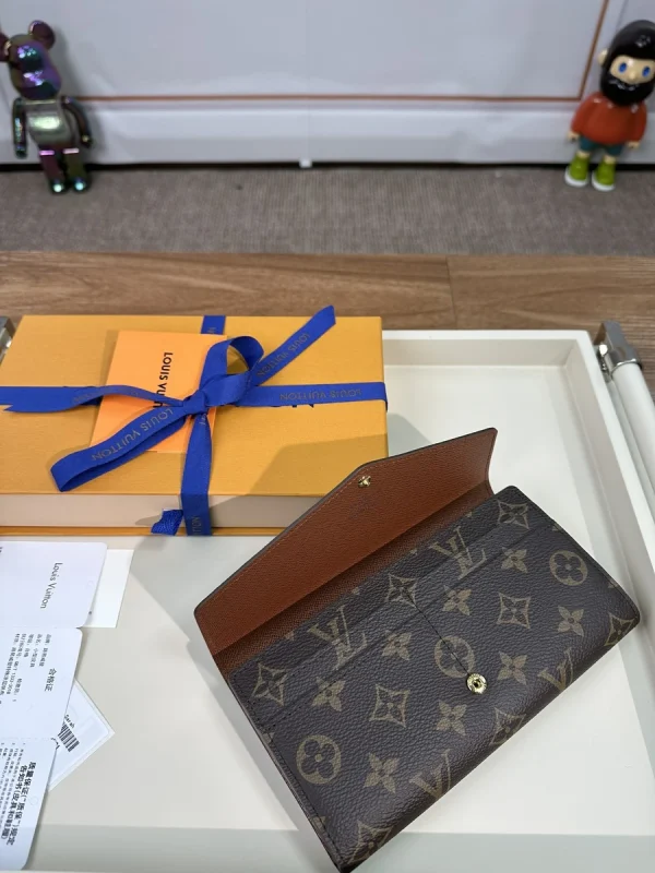 LV Sarah 長款 卡扣錢包-M60531：圖片 6