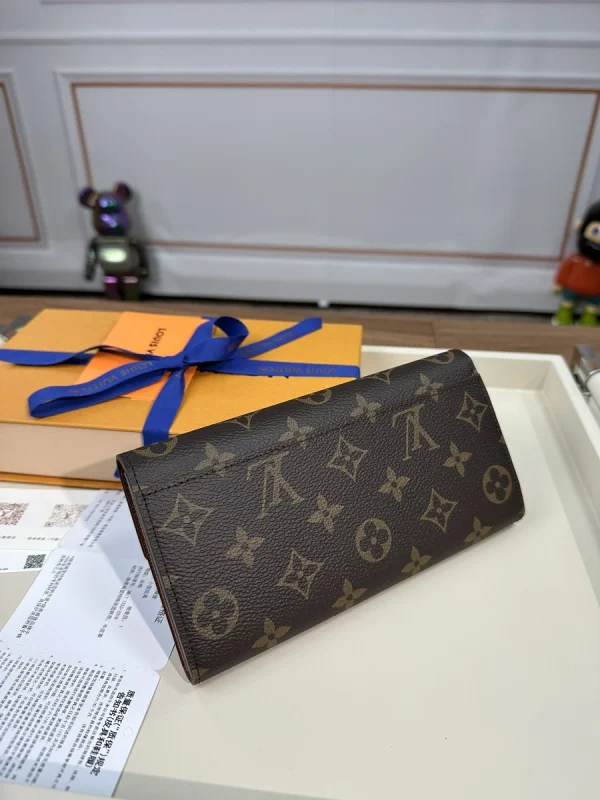 LV Sarah 長款 卡扣錢包-M60531：圖片 5