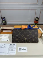 LV Sarah 長款 卡扣錢包-M60531：圖片 4
