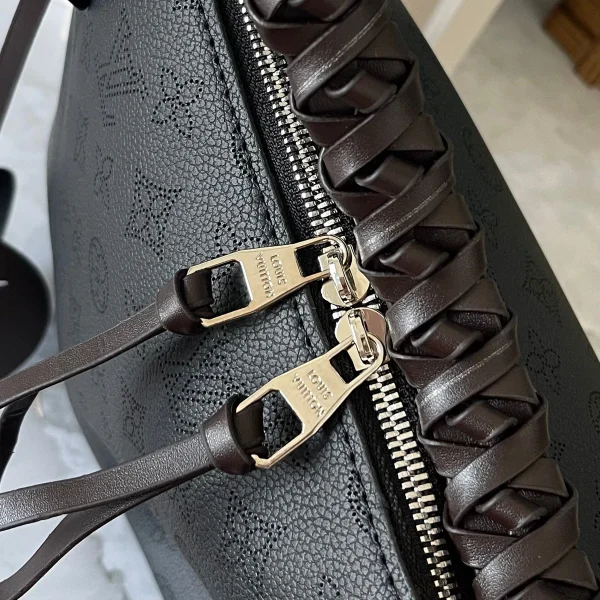 LV Beaubourg Hobo MM Mahina手提包包-M56073：圖片 10