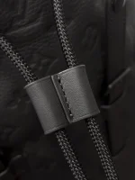 LV Christopher MM 中號牛皮男士壓花背包-M55699：圖片 12