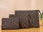 LV Trio Toilet Pouch Monogram 手拿系列 收納包-M47195：圖片 4