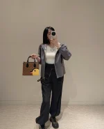 LV OnTheGo PM Monogram+趣味小鴨 雙手提托特包 -M47199：圖片 8