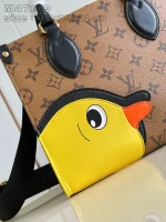 LV OnTheGo PM Monogram+趣味小鴨 雙手提托特包 -M47199：圖片 13
