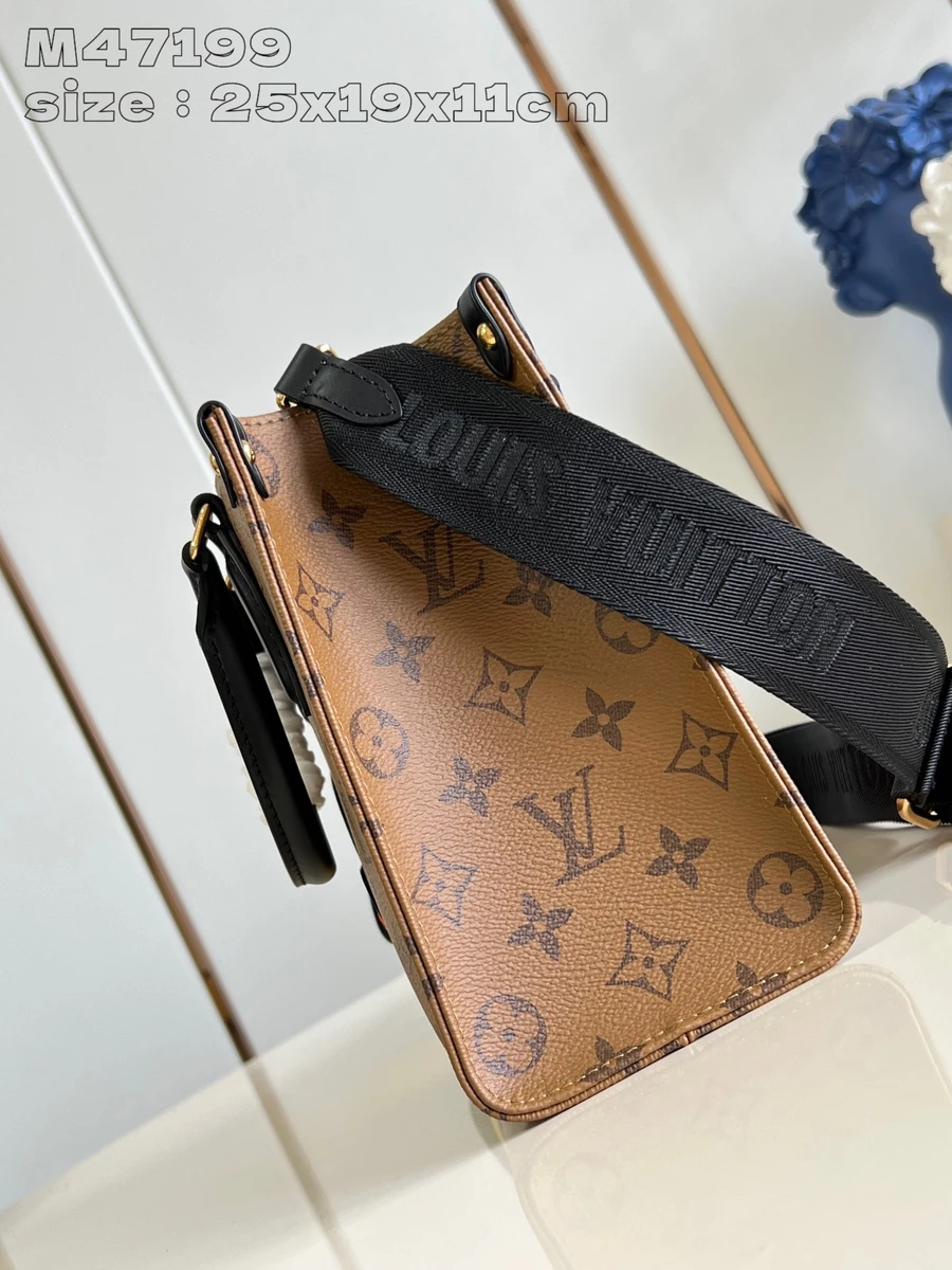LV OnTheGo PM Monogram+趣味小鴨 雙手提托特包 -M47199 14 LV OnTheGo PM Monogram+趣味小鴨 雙手提托特包 -M47199