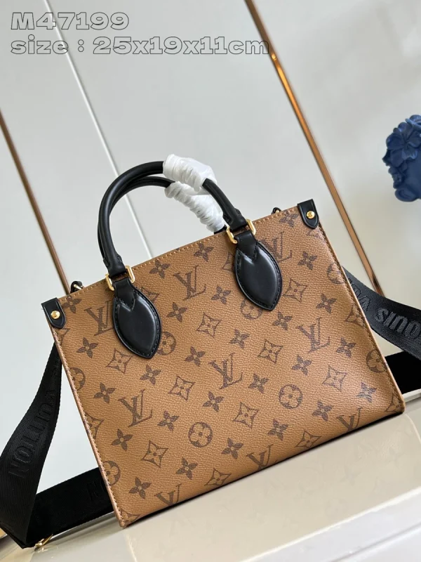 LV OnTheGo PM Monogram+趣味小鴨 雙手提托特包 -M47199：圖片 16