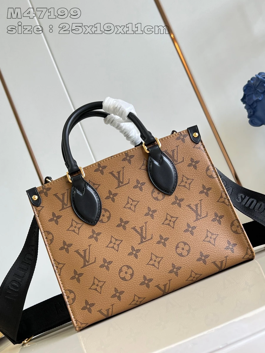 LV OnTheGo PM Monogram+趣味小鴨 雙手提托特包 -M47199 16 LV OnTheGo PM Monogram+趣味小鴨 雙手提托特包 -M47199