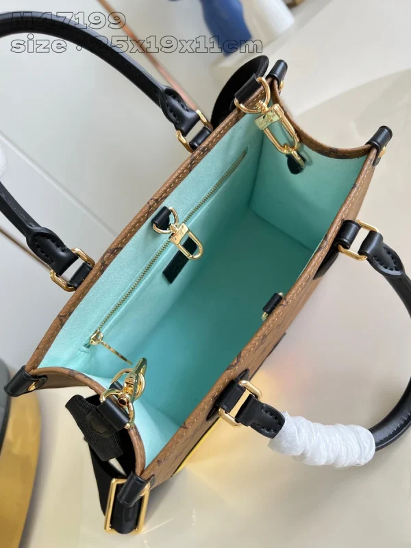 LV OnTheGo PM Monogram+趣味小鴨 雙手提托特包 -M47199：圖片 18