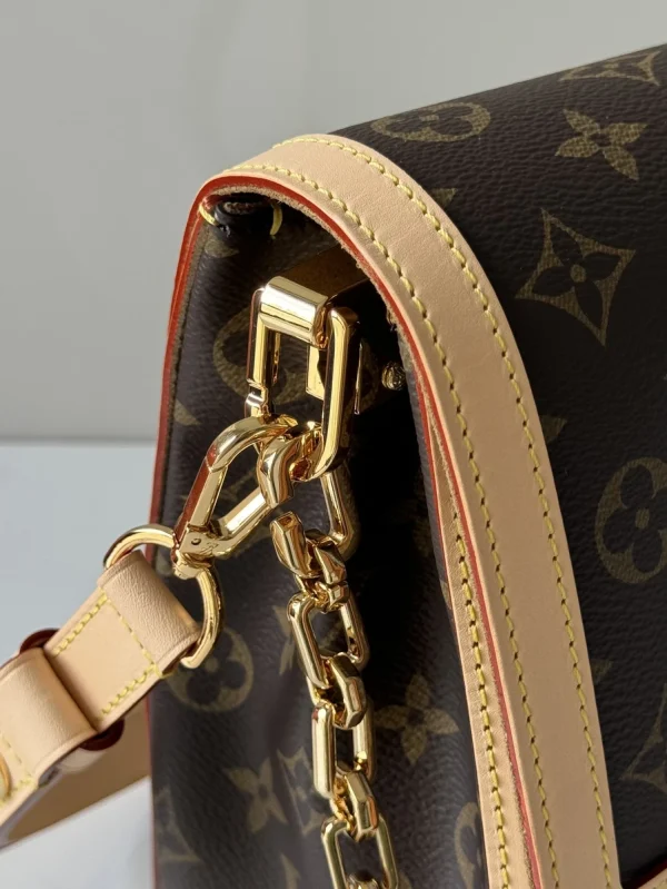 LV Dauphine Soft GM Monogram 鏈條包包包-M47149：圖片 6