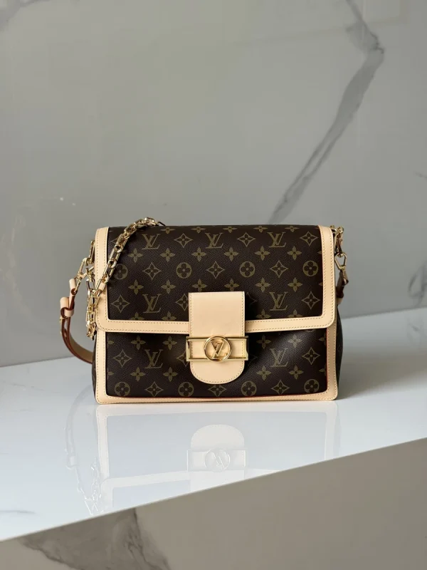 LV Dauphine Soft GM Monogram 鏈條包包包-M47149：圖片 2