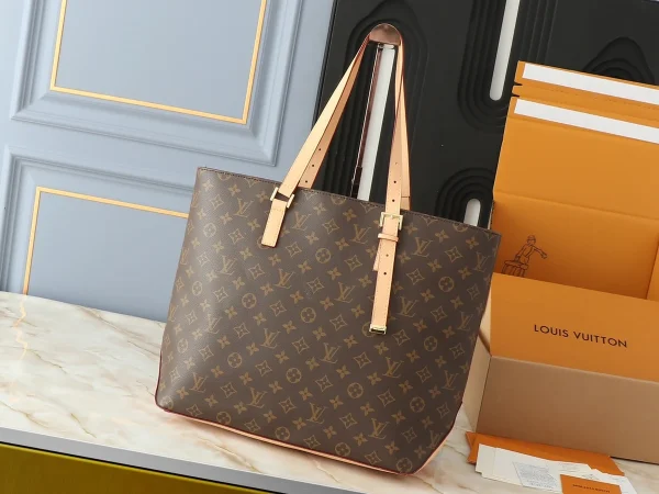 LV 2024 秋冬時裝秀系列Mezzo Monogram PM 水桶類型 購物袋-M47134：圖片 2