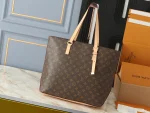LV 2024 秋冬時裝秀系列Mezzo Monogram PM 水桶類型 購物袋-M47134：圖片 4