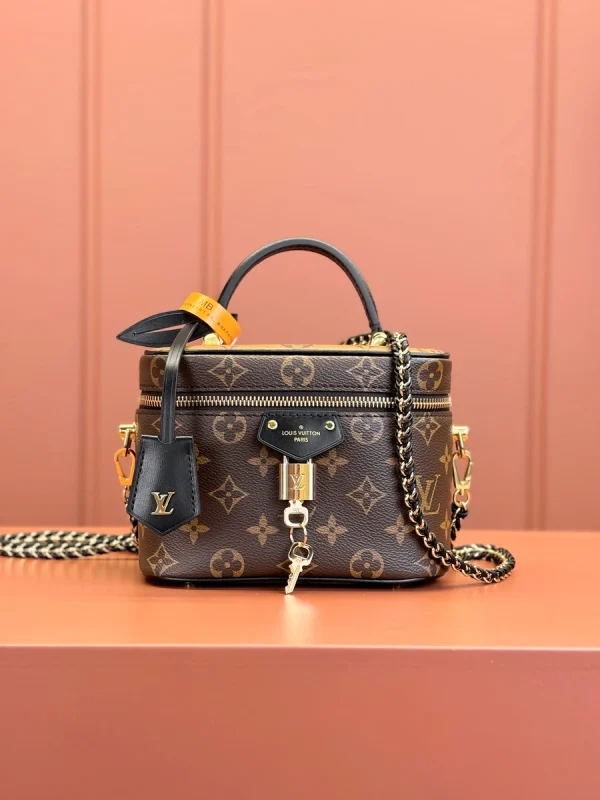 LV Vanity PM 化妝包 收納袋-M47128：圖片 3