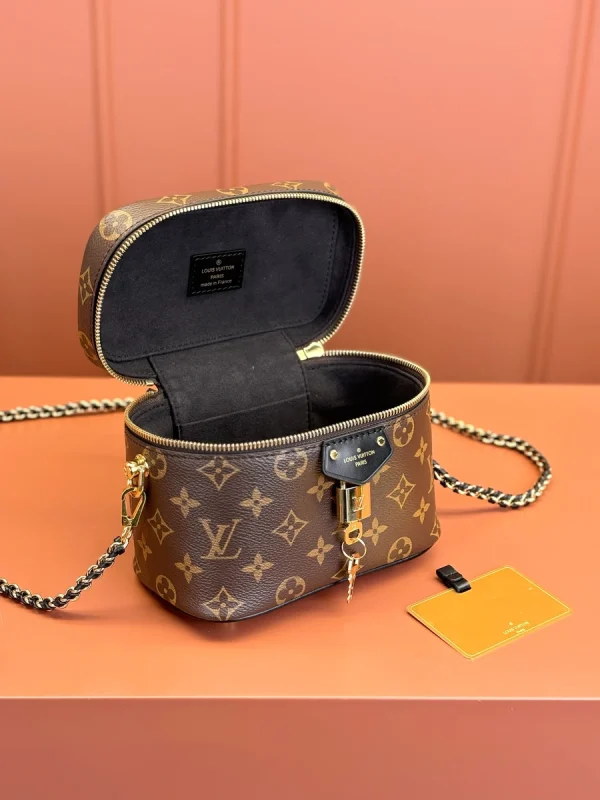 LV Vanity PM 化妝包 收納袋-M47128：圖片 8