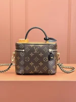 LV Vanity PM 化妝包 收納袋-M47128：圖片 5