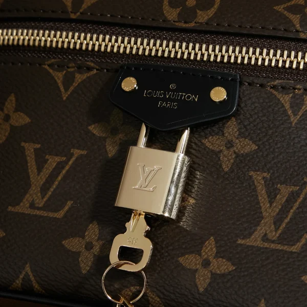 LV Vanity Chain Pouch Monogram 化妝箱 化妝包袋-M47125：圖片 16