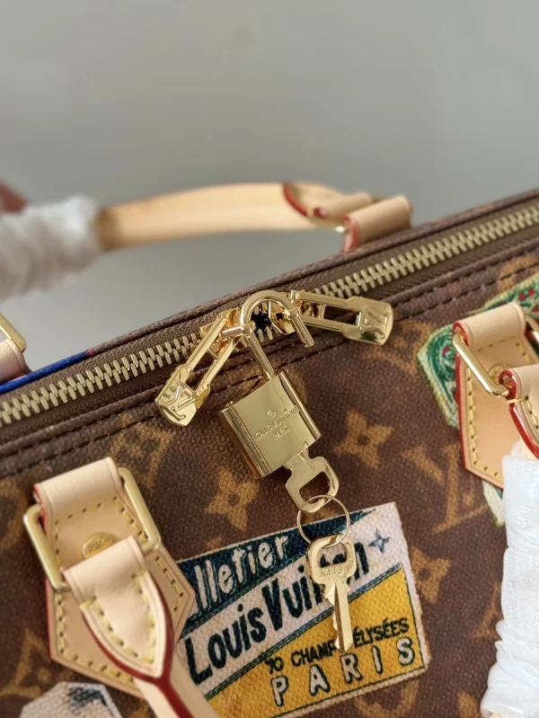 LV Speedy Bandoulière 30 Flight Mode包包-M47087：圖片 22