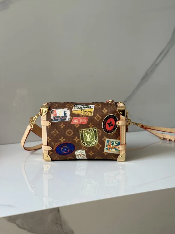 LV Flight Mode 系列Side Trunk MM Monogram 四方斜揹包-M47085：圖片 6