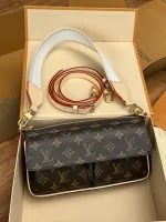 LV Vivacité Monogram 寬肩帶 麻將包-M46999：圖片 7