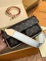LV Vivacité Monogram 寬肩帶 麻將包-M46999：圖片 8