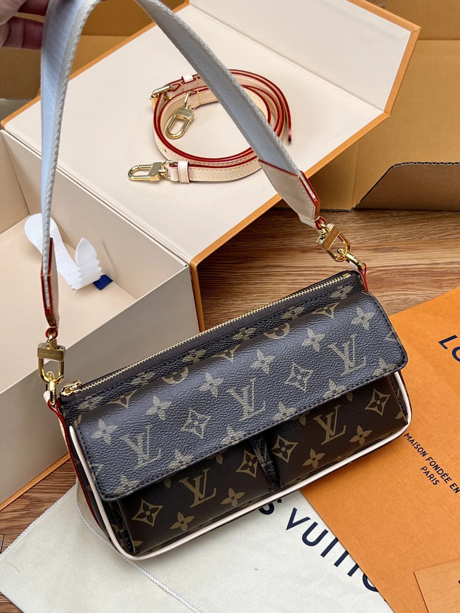 LV Vivacité Monogram 寬肩帶 麻將包-M46999