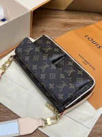 LV Vivacité Monogram 寬肩帶 麻將包-M46999：圖片 9