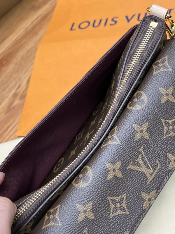 LV Vivacité Monogram 寬肩帶 麻將包-M46999：圖片 10