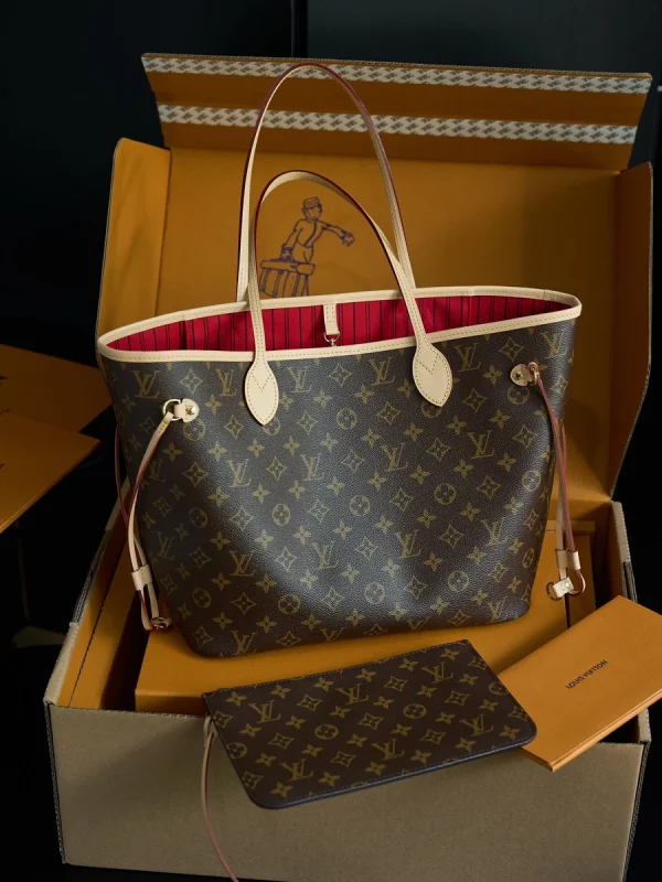 LV Neverfull MM Monogram 托特包-M46987：圖片 5