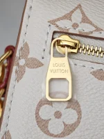 LV Pochette Métis East West Monogram Dune 鏈條麻將包-M46914：圖片 18