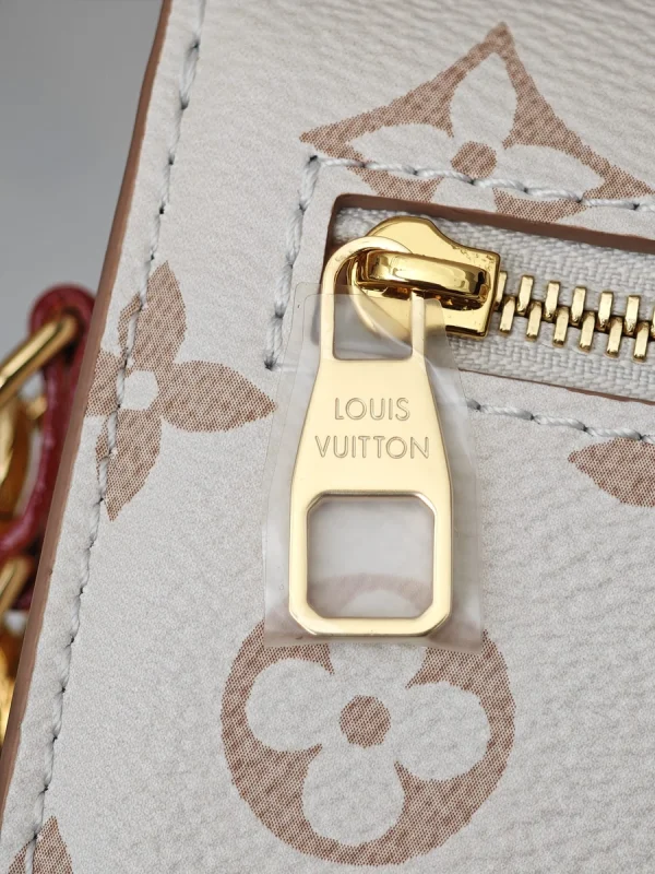 LV Pochette Métis East West Monogram Dune 鏈條麻將包-M46914：圖片 18