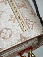 LV Pochette Métis East West Monogram Dune 鏈條麻將包-M46914：圖片 19