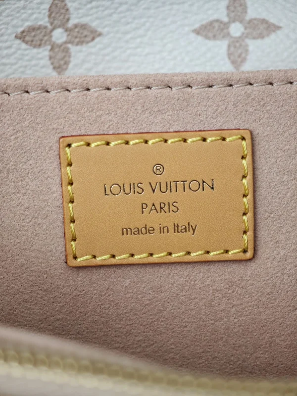 LV Pochette Métis East West Monogram Dune 鏈條麻將包-M46914：圖片 20