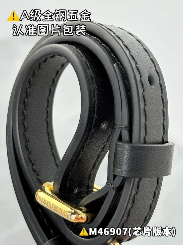 LVSide Trunk MM Monogram Dune 方盒子 鏈條包包-M46907：圖片 12