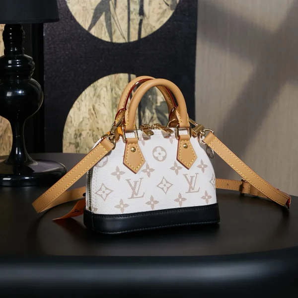 LV Nano Alma Monogram Dune 貝殼包-M46895：圖片 11