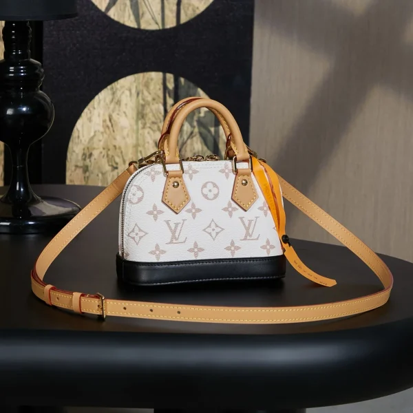 LV Nano Alma Monogram Dune 貝殼包-M46895：圖片 14