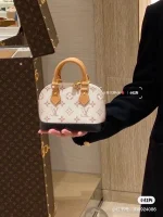 LV Nano Alma Monogram Dune 貝殼包-M46895：圖片 2