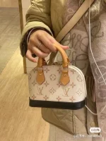 LV Nano Alma Monogram Dune 貝殼包-M46895：圖片 4