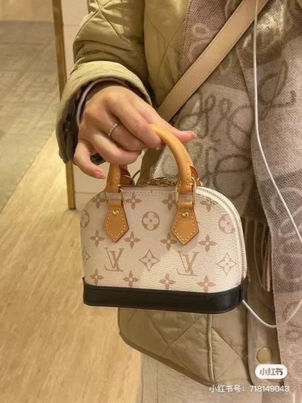 LV Nano Alma Monogram Dune 貝殼包-M46895：圖片 4
