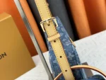 LV 新款 LV RemixCroissant MM Monogram Denim-M46856：圖片 7