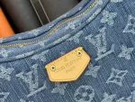 LV 新款 LV RemixCroissant MM Monogram Denim-M46856：圖片 9