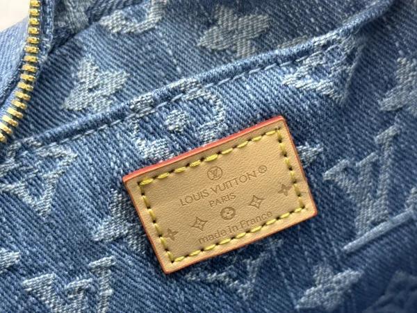 LV 新款 LV RemixCroissant MM Monogram Denim-M46856：圖片 10