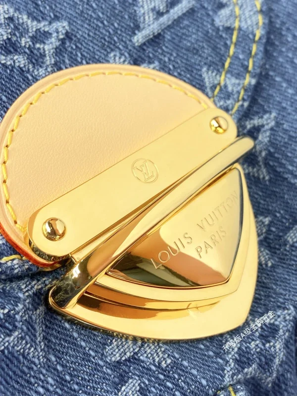 LV 新款 LV RemixVenice Monogram Denim 雙肩旅行背包 背包-M46836：圖片 14
