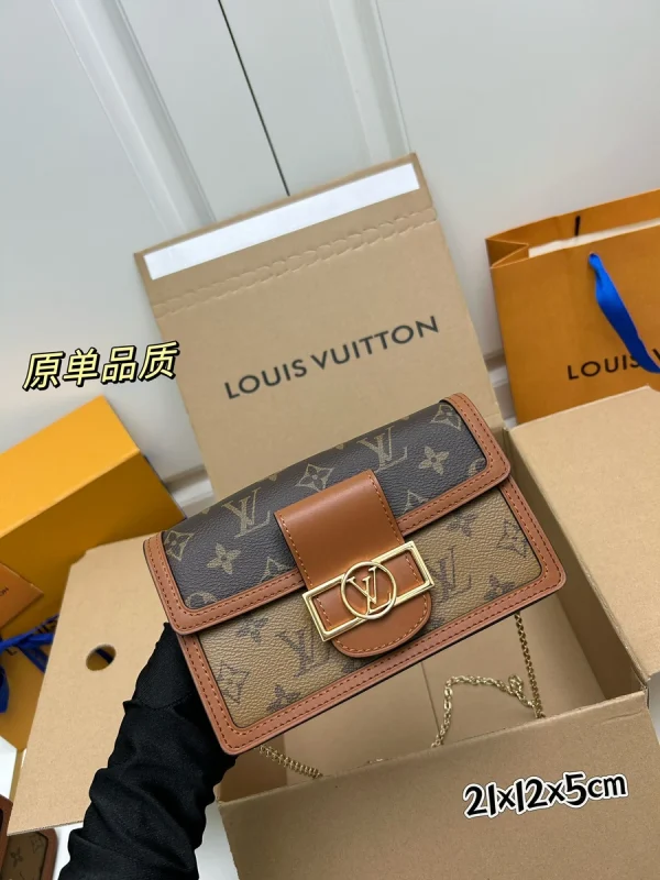 LV Dauphine East West Monogram包包-M46757：圖片 13