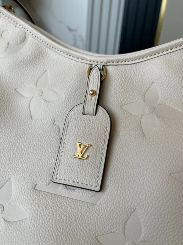 LV CarryAll PM Monogram Empreinte 單肩 媽媽包包-M46293：圖片 8