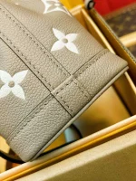LV Nano Noé Monogram 牛皮 雙色包 水桶包包-M46291：圖片 12
