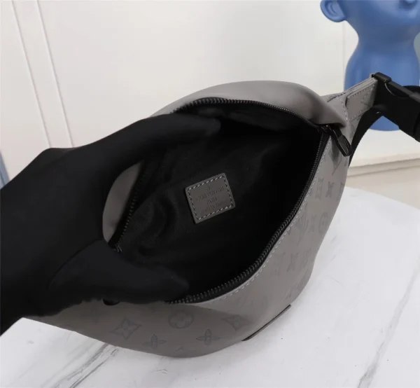 LV Discovery 灰色男士印花腰包 胸包-M46108：圖片 6