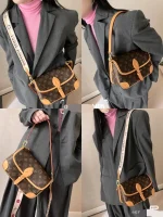 LV Diane Monogram 寬肩帶 Diane 法棍包-M45985：圖片 2
