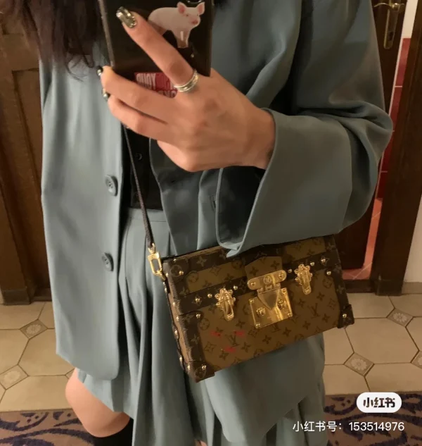 LV Petite Malle Monogram Reverse 包包-M45960：圖片 7