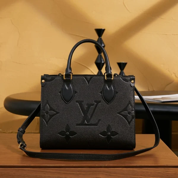 LV OnTheGo PM Monogram EPI 義大利牛皮 托特手提包包-M45653：圖片 4